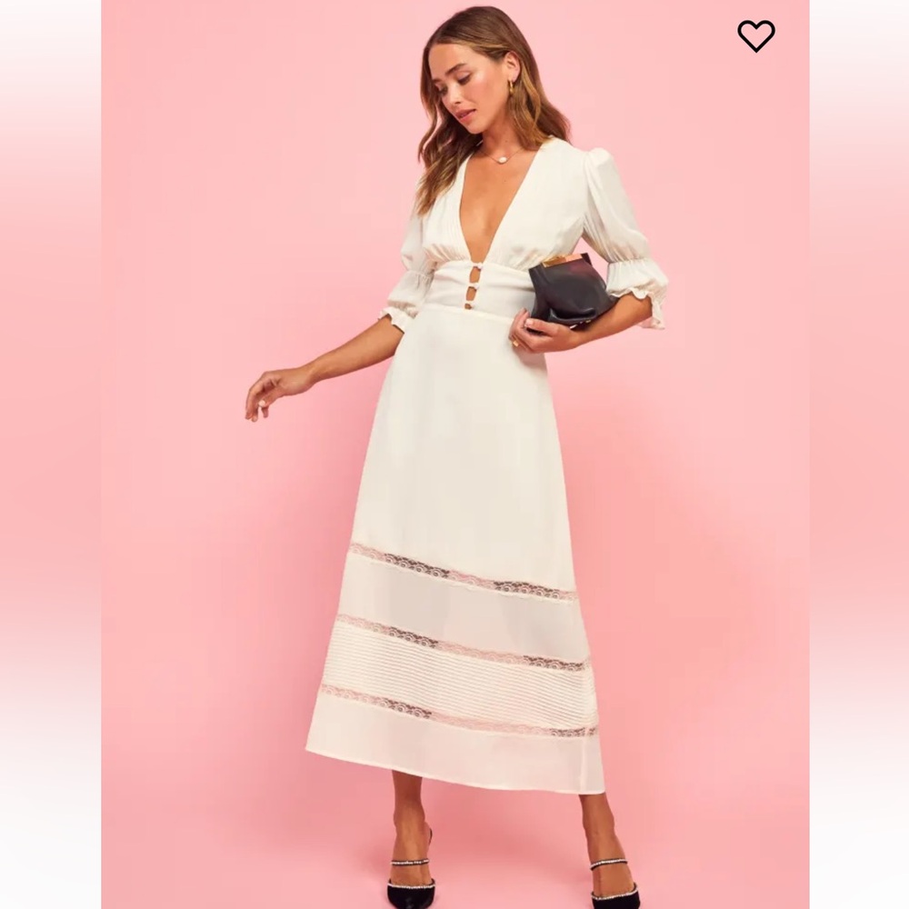 Ginny Dress in Ivory NWT